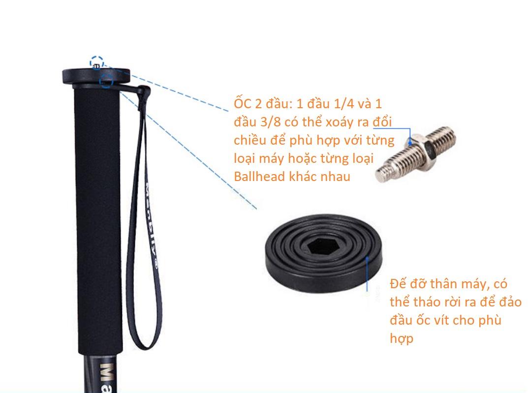 Chân máy ảnh Monopod Manbily C-222