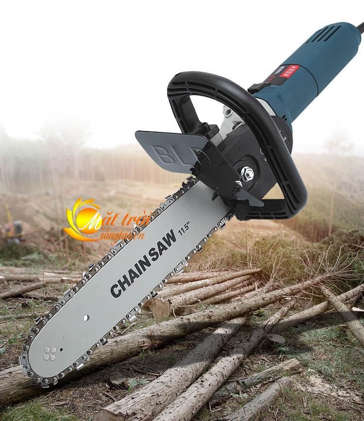 Biến Máy Khoan Thành Máy Cắt.Bộ Chuyển Đổi Máy Mài Góc, Máy Cắt Thành Máy Cưa Xích Câm Tay Cắt Gỗ Rất Hiệu Quả Cho Các Thợ Cưa Sẻ Chất Lượng Tốt - BẢO HÀNH UY TÍN 1 ĐỔI 1