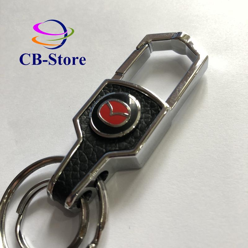Móc khóa logo ô tô cao cấp (Mazda)