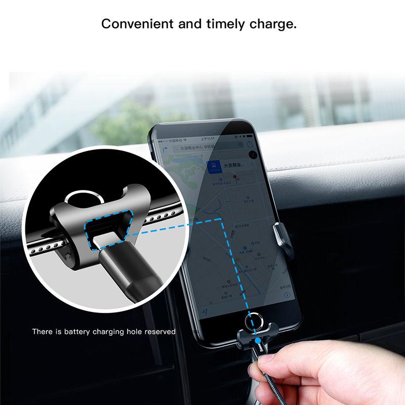 Giá đỡ điện thoại trên ô tô Baseus Gravity Car Mount