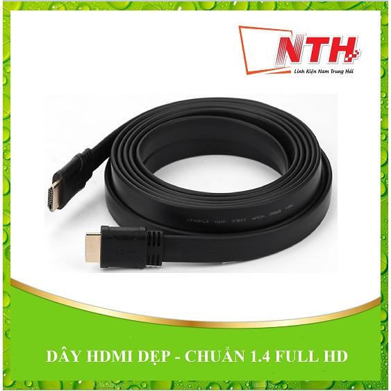 Dây hdmi dẹp - chuẩn 1.4 full hd 3m