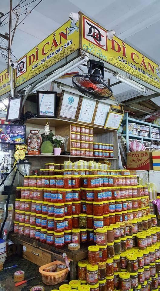 Mắm tôm chua Dì Cẩn Đà Nẵng Chợ Hàn
