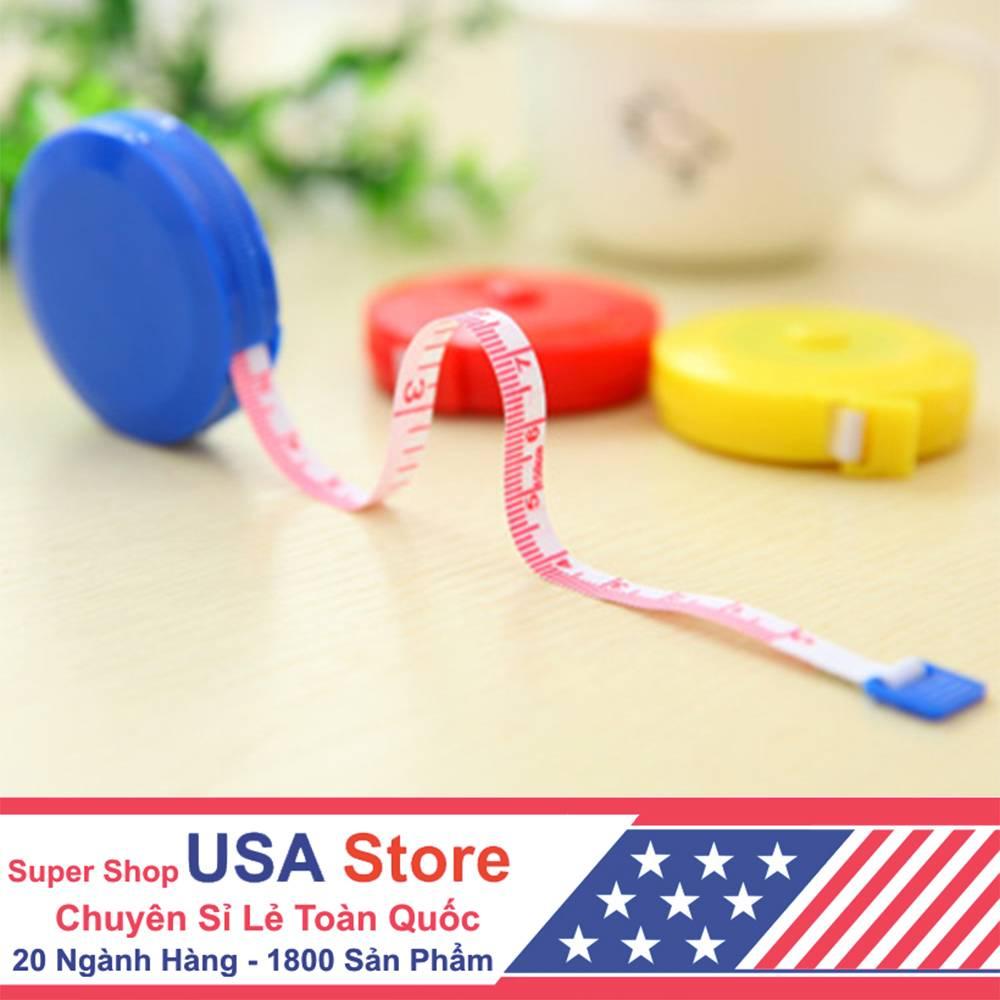 Thước Dây Hộp Tròn 1.5 Mét (Giao Màu Ngẫu Nhiên) CDS1388