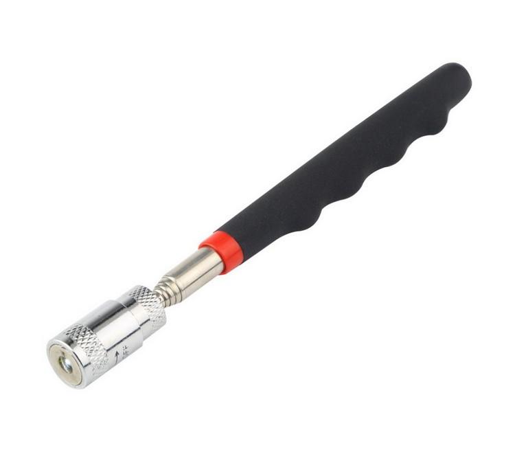 Detecting and collecting stick with LED and magnetic make it easy to find magnetic screws within connection. 083.11139