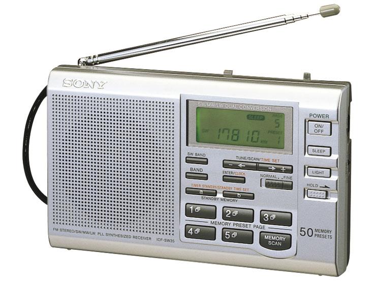 RADIO SONY SW35 - Trắng