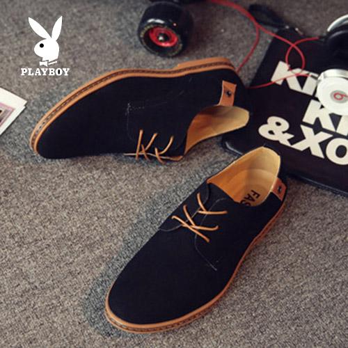 Giầy da lộn nam thời trang P L A Y B O Y