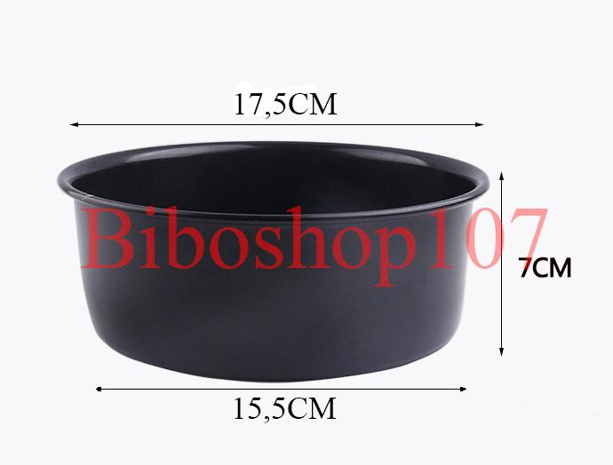 KHUÔN TRÒN ĐẾ RỜI CHỐNG DÍNH 6 INCH (16cm)
