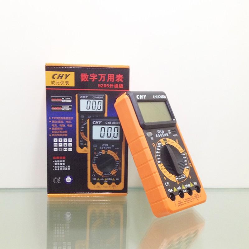 Đồng hồ đo vạn năng CHY CY-9205N (Đen phối cam)
