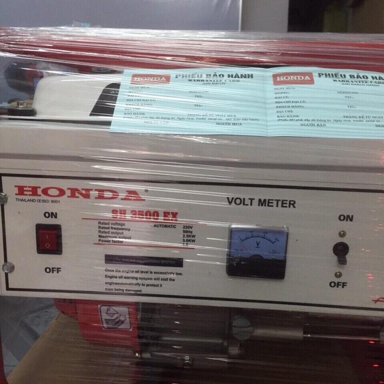 Máy phát điện Honda SH 4500EX (3.5kw, chạy xăng, đề nổ)