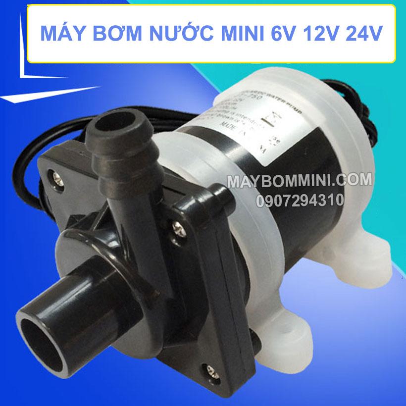 [HCM]Máy Bơm Nước Mini 6V 12V 700L JT750