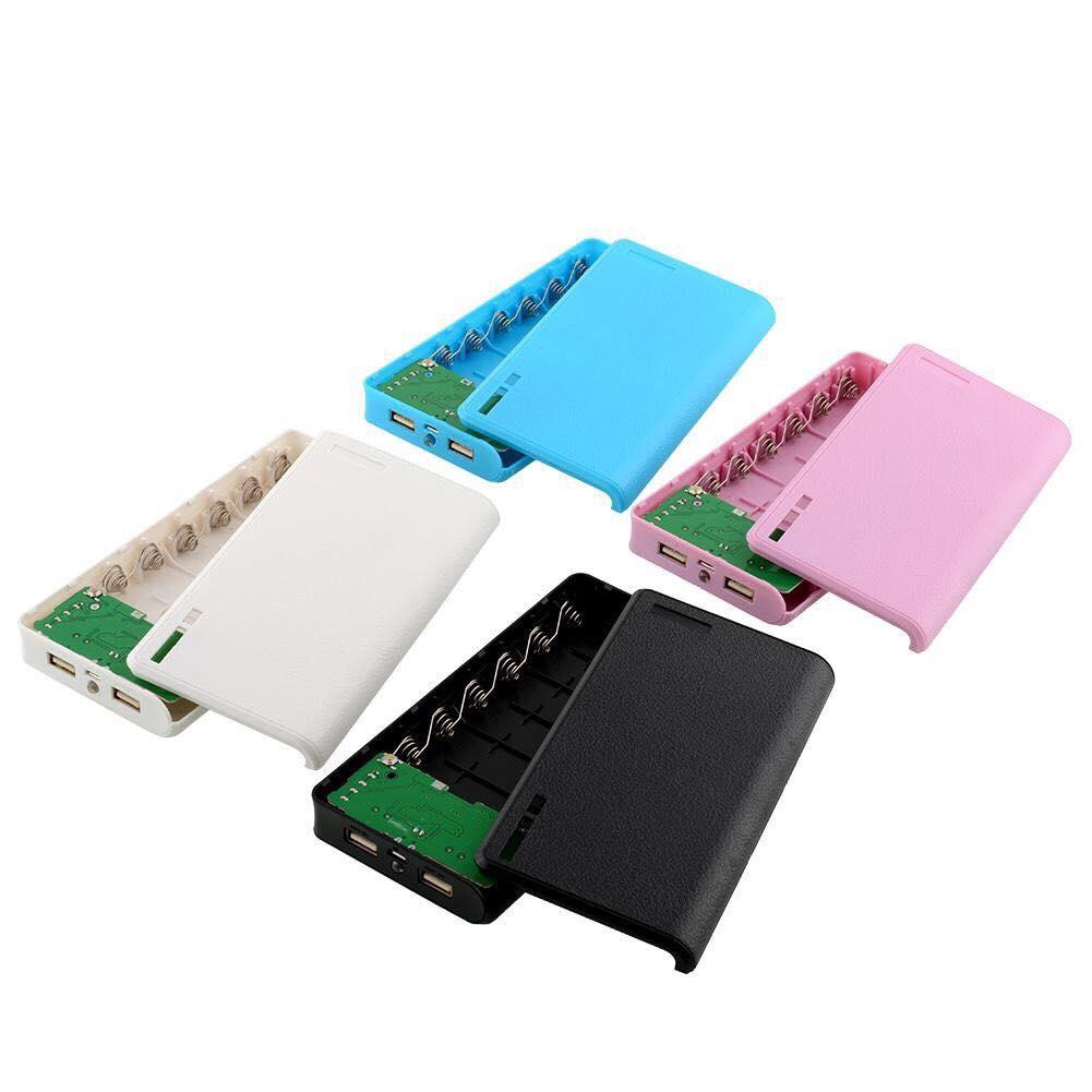 Box  Sạc Dự Phòng USB 18650 Chất Lượng Cao 6 cell.