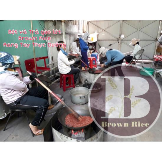 Hcmtrà gạo lứt đậu đỏ brown rice  800gr - ảnh sản phẩm 4