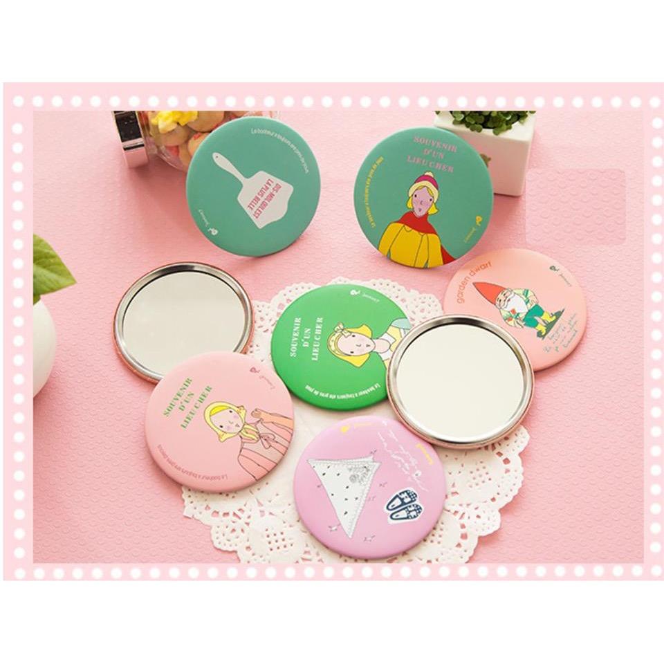 Combo 3 Gương Mini Phong Cách Hàn Quốc _ HAFA STORE