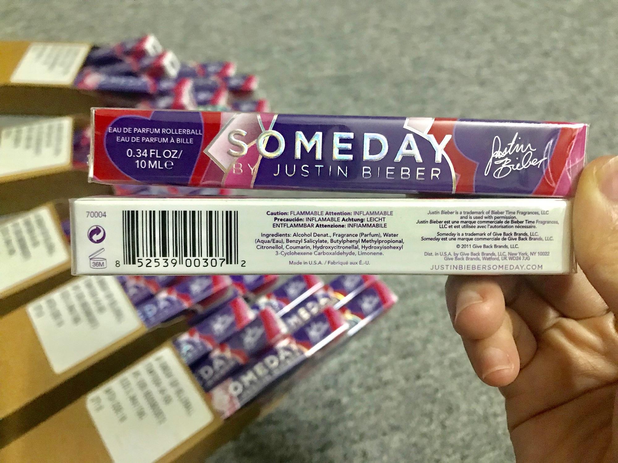 [HCM]Nước hoa nữ Someday 10ml - Justin Bieber