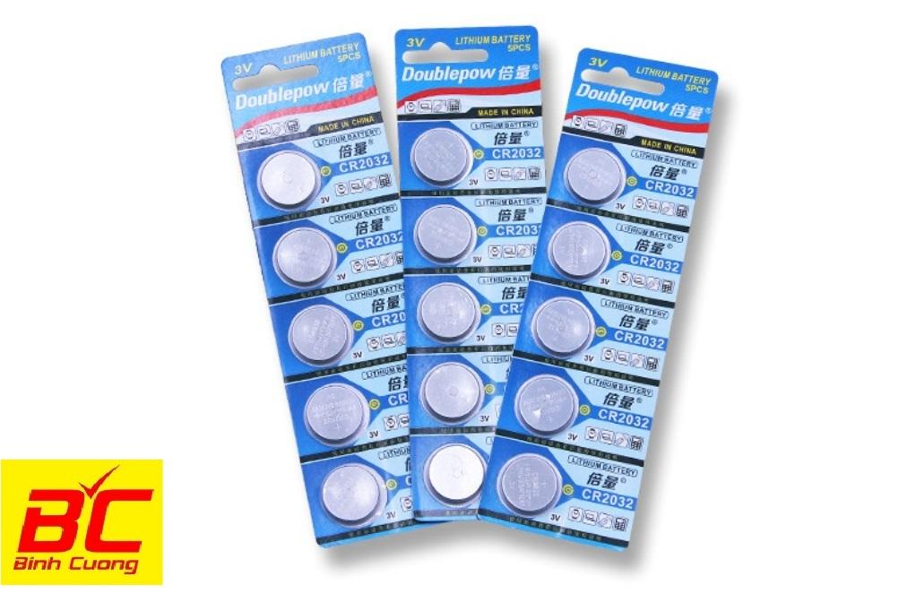 5 VIÊN PIN CÚC ÁO DOUBLEPOW LITHIUM CR2032