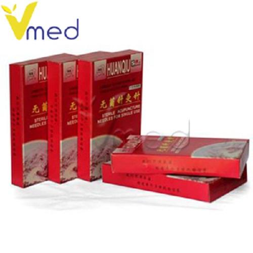 Kim Châm Cứu Hoàn Cầu 0,25*40mm  combo 10 hộp