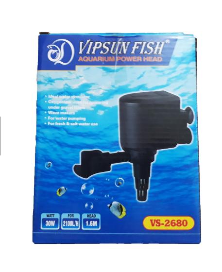 [HCM]Máy Bơm Lọc Nước Hồ Cá VS-2680 - Máy Lọc Nước Bể Cá Vipsun