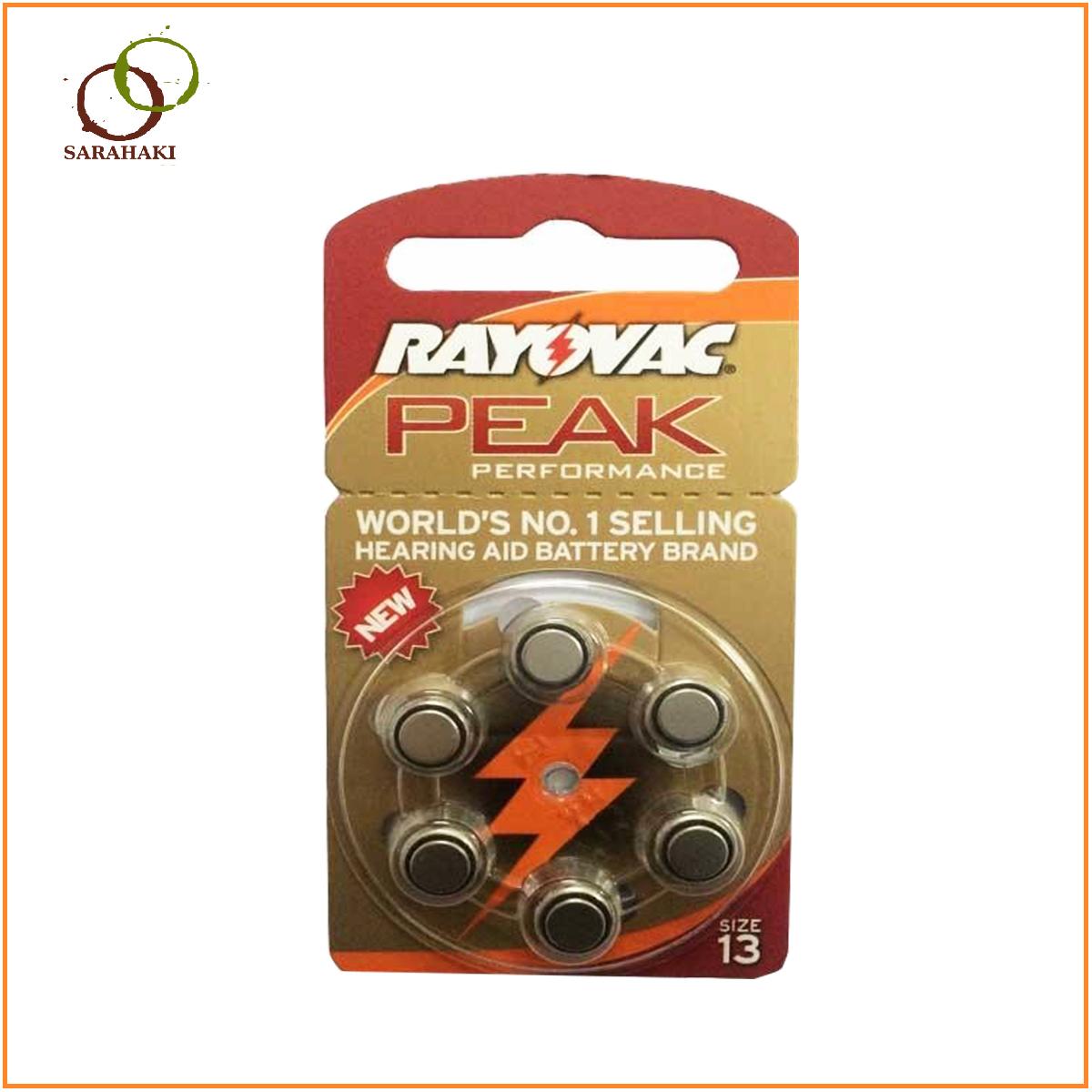 1 Vỉ Pin Trợ Thính PR48, A13 Rayovac 1.45V ( 1 Vỉ 6 Viên)