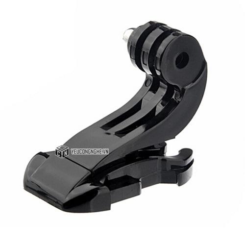 Bộ phụ kiện bao gồm miếng dán 3M+ đế mount + mount cong + vít (Loại chữ J)