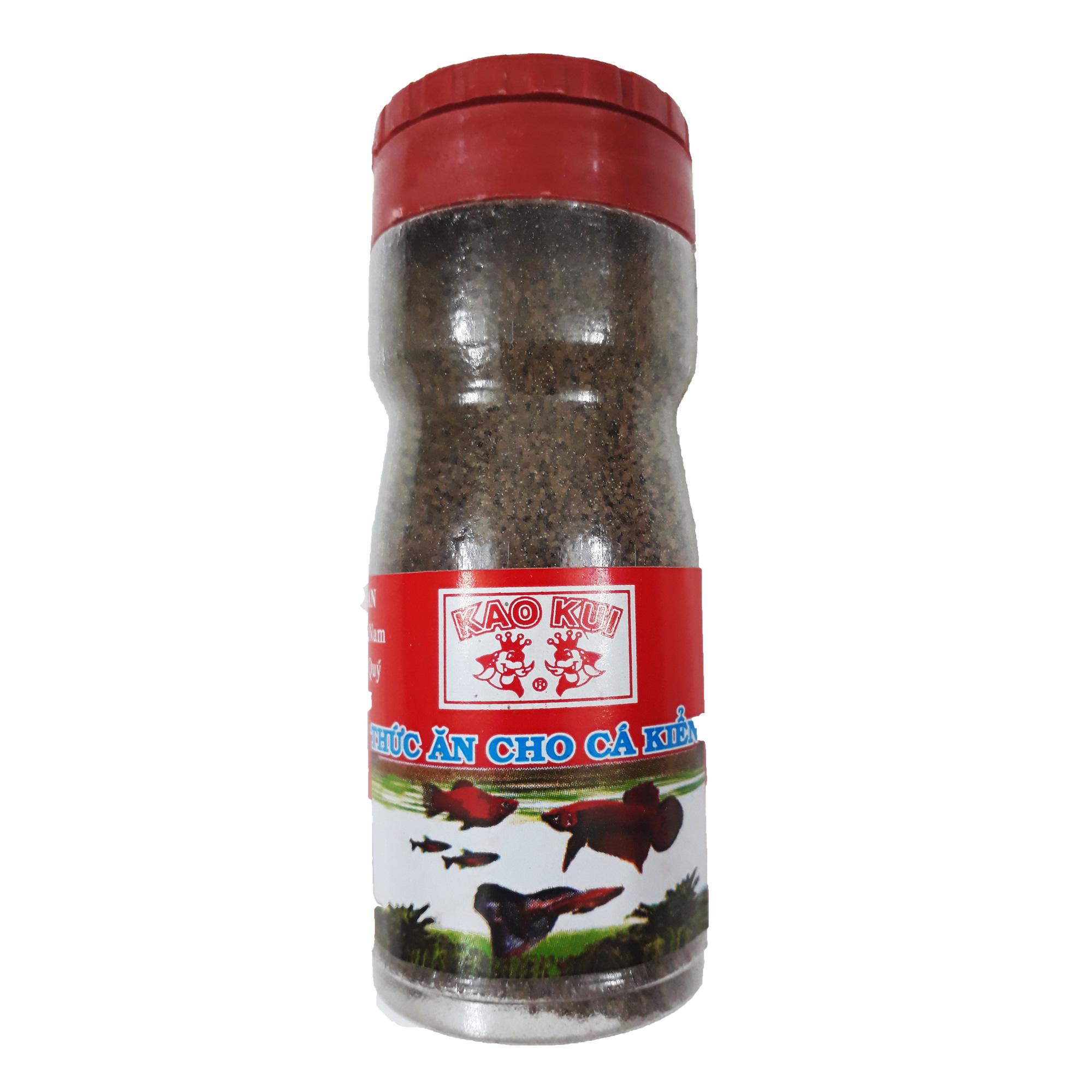 Hũ Cám Cá KaoKui Nhỏ 50g (Viên Nhỏ) - Thức Ăn Cá Cảnh