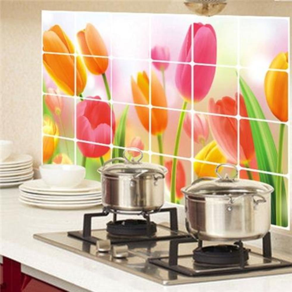 Bộ 2 miếng dán tường nhà bếp cách nhiệt