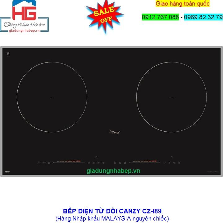 Bếp Điện Từ Đôi Canzy Cz-I89 (Nhập khẩu Malaysia)