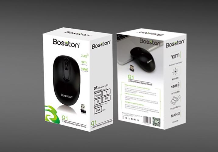 Chuột không dây bosston q1 cao cấp giá rẻ