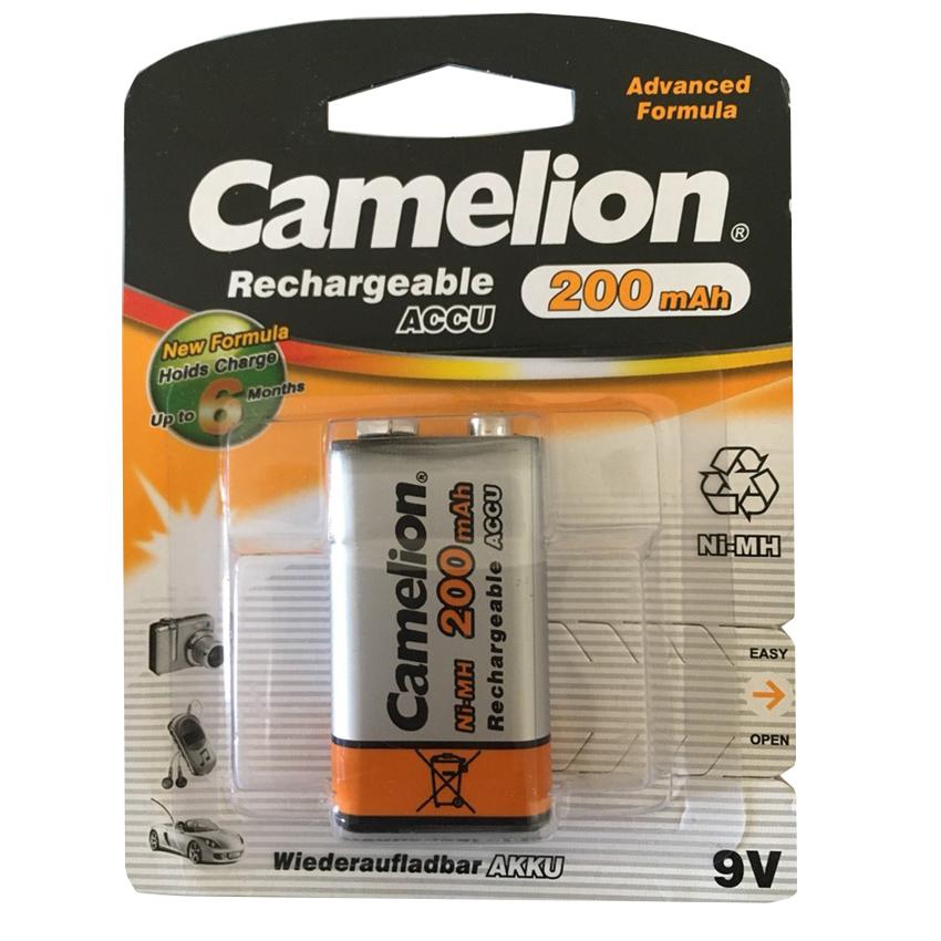 Pin sạc Camelion 200mAh loại 9V TI240 (Vàng)