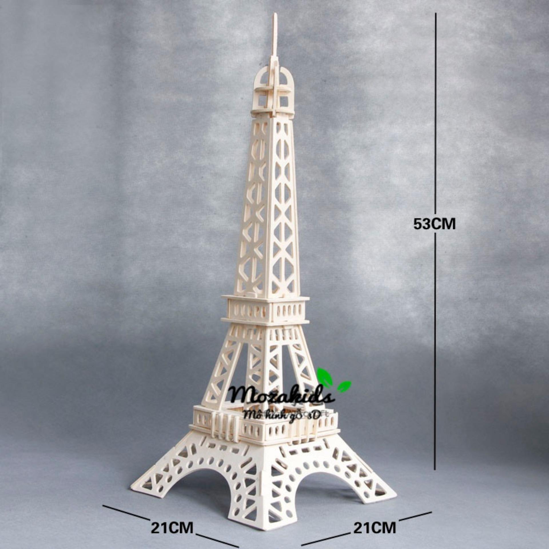 Bộ Lắp Ráp Mô Hình Giấy 3D Tháp Eiffel  Legaxi