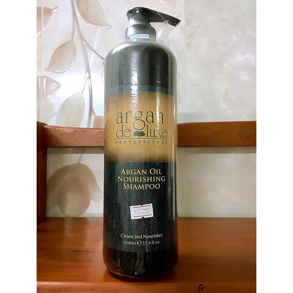 Dầu gội phục hồi tóc hư tổn Argan Deluxe Shampoo 1000ml