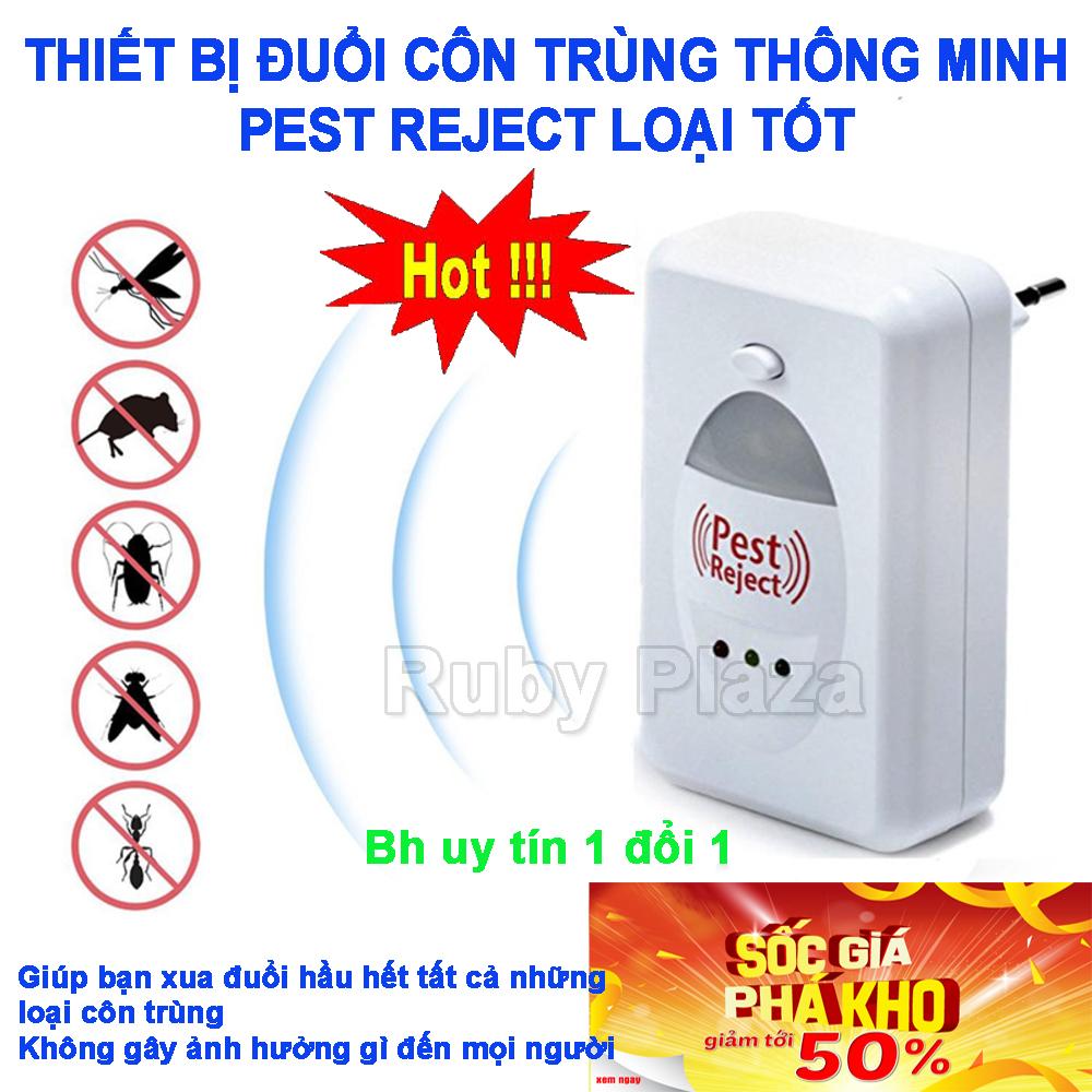 Máy Đuổi Côn Trùng Pest Reject RB -196 Xua Đuổi Hoàn Toàn Các Loại Côn Trùng ( Ruồi Muỗi Dán… ) Bằng Tần Số Sóng Siêu Âm An Toàn Cho Sức Khỏe