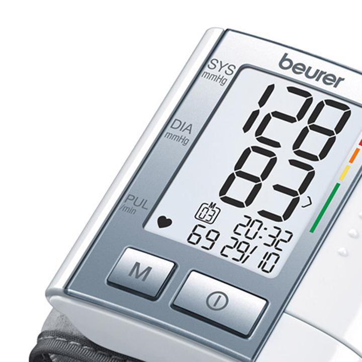 (GIÁ Hủy Diệt) Máy Đo Huyết Áp Điện Tử Cổ Tay Beurer BC40