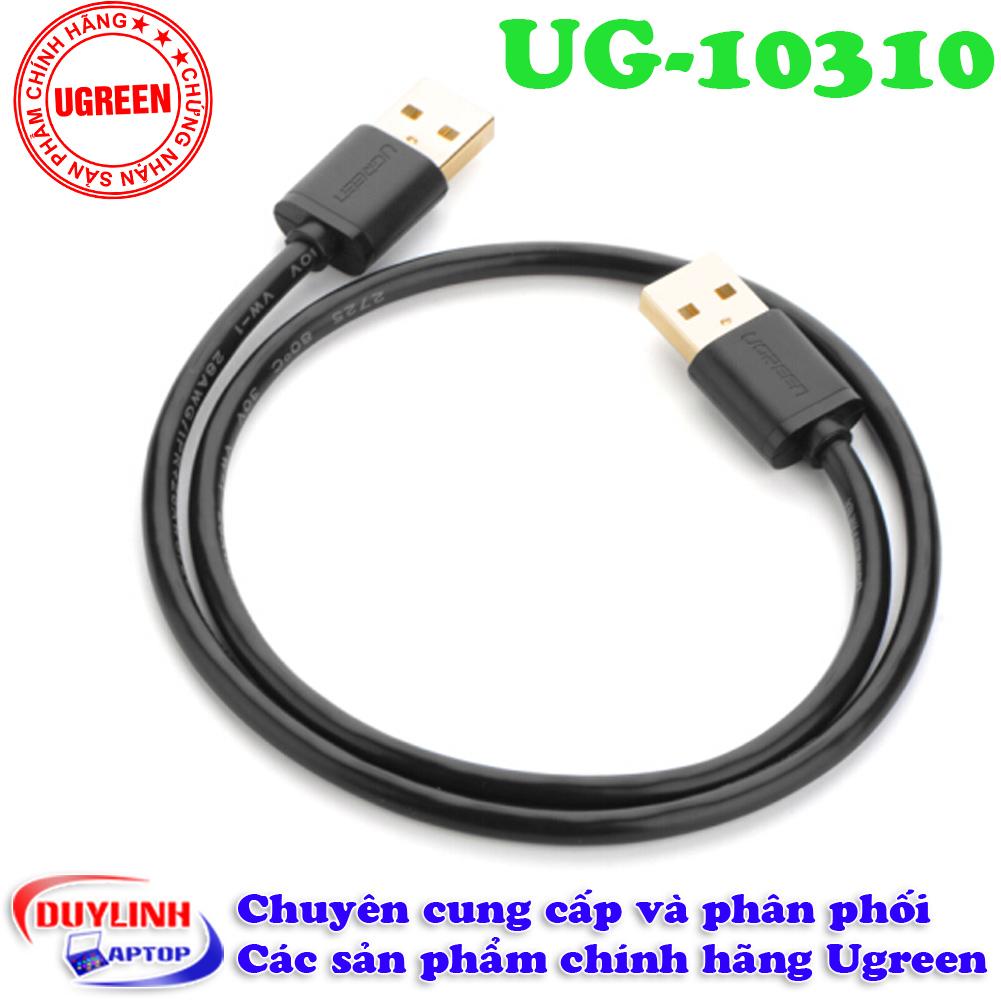 Cáp USB 2.0 2 đầu đực dài 1.5m Ugreen 10310