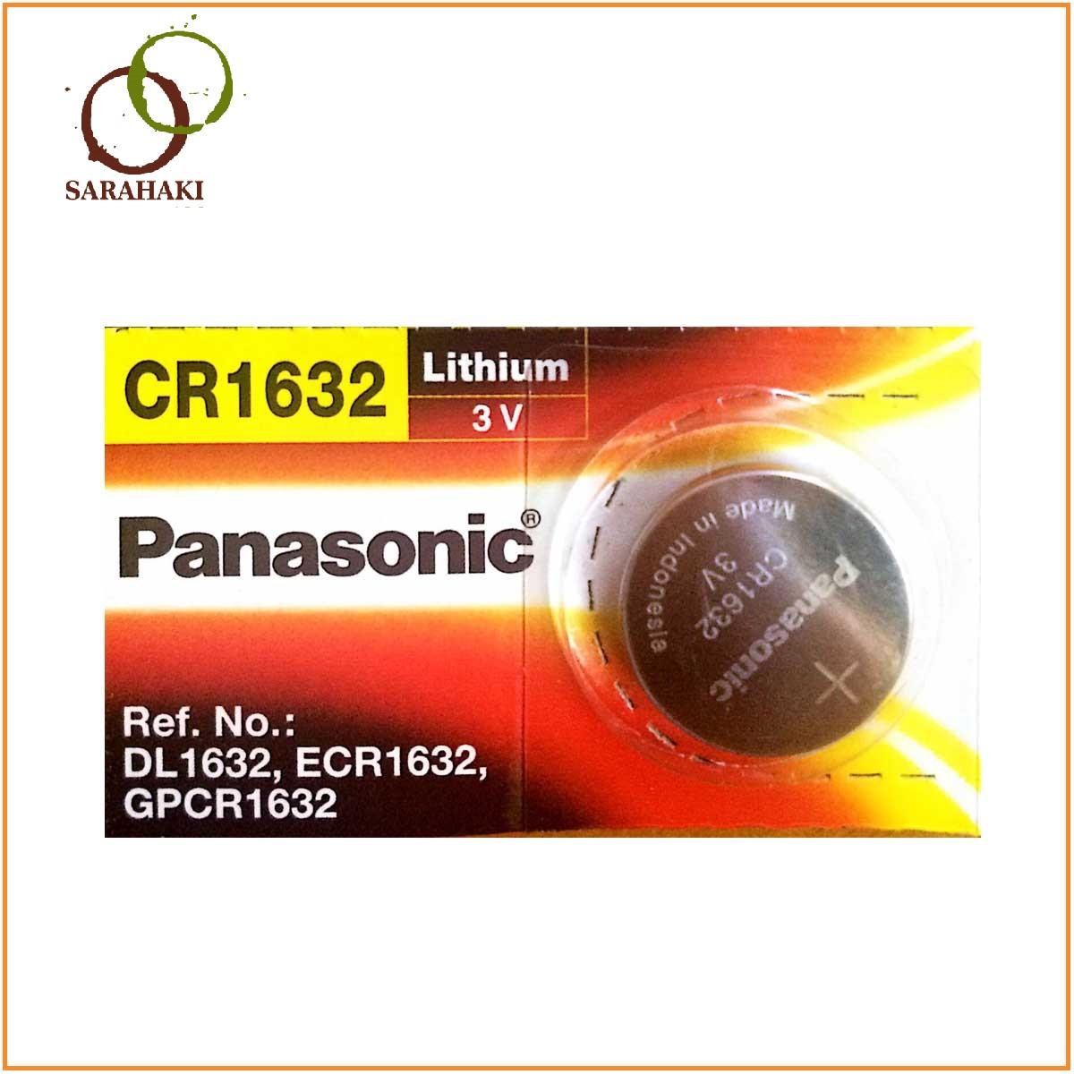 Combo 10 viên pin CR1632 Panasonic Lithium 3V