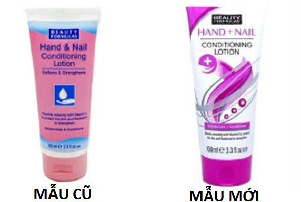 Kem dưỡng da tay và móng Beauty Formulas Hand and Nail 100ml