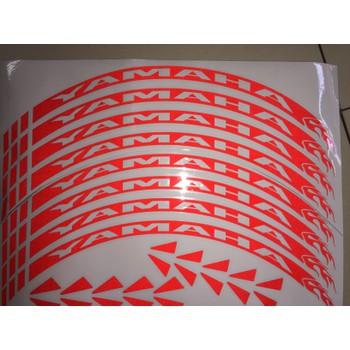 Decal dán vành xe yamaha phản quang 1 bộ 2 bánh xe
