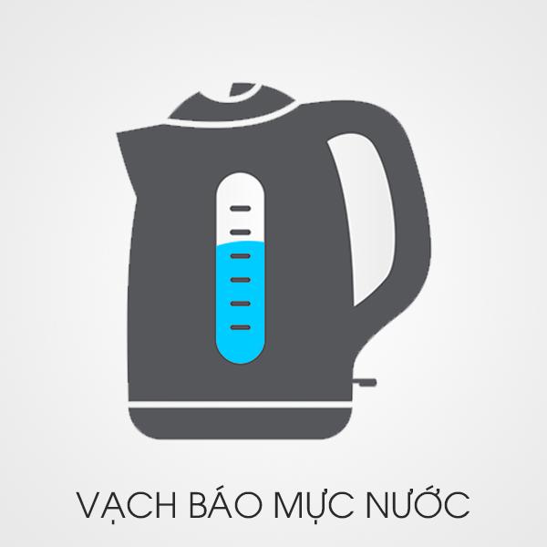 Bình đun siêu tốc Sharp 1,7 Lít EKJ-17VPS-BK (Đen)