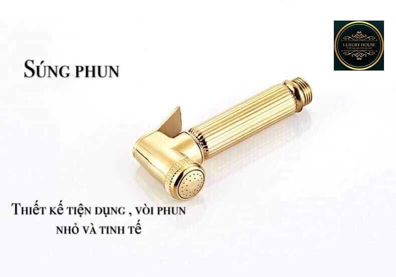 Vòi Sen Tắm Đứng Nóng Lạnh loại vuông kèm hoa văn sang trọng Có 4 Nút Chế Độ Model S-Class Cao Cấp - (Hàng loại A có hoa văn)