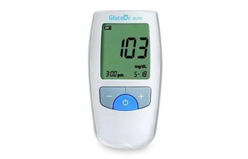 Máy đo đường huyết Gluco Dr Auto AGM 4000 kèm 25 que và 10 kim - BH trọn đời