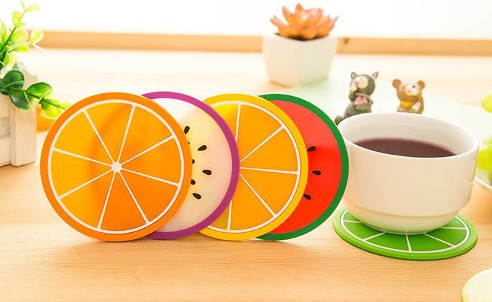 Combo 5 Miếng Lót Ly Hình Trái Cây
