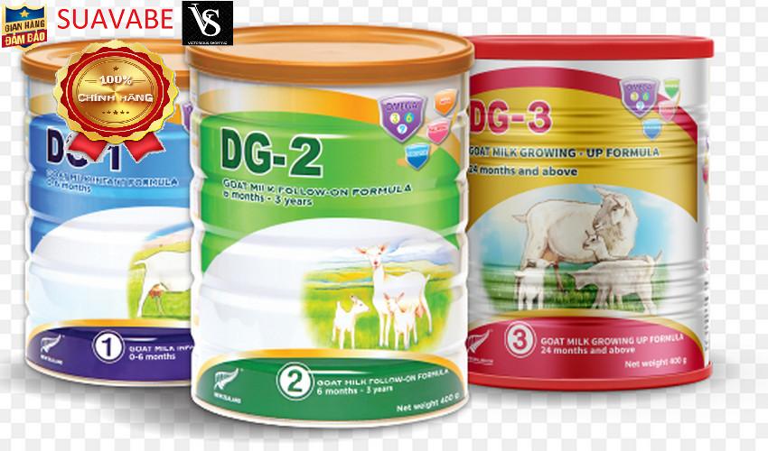 Sữa dê DG 3 400g (cho bé trên 24 tháng)