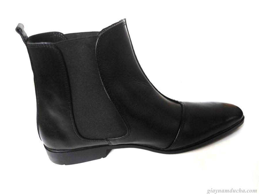 Giày boot chelsea da bò thật. Bảo hành 12 tháng. Mã số: B12