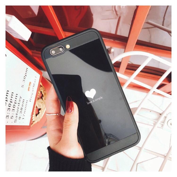 ỐP ĐÔI TIM TRÁNG GƯƠNG