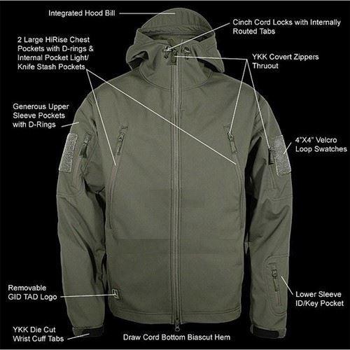 Áo TAD da cá mập giữ ấm tặng 1 patch dán trị giá 40k