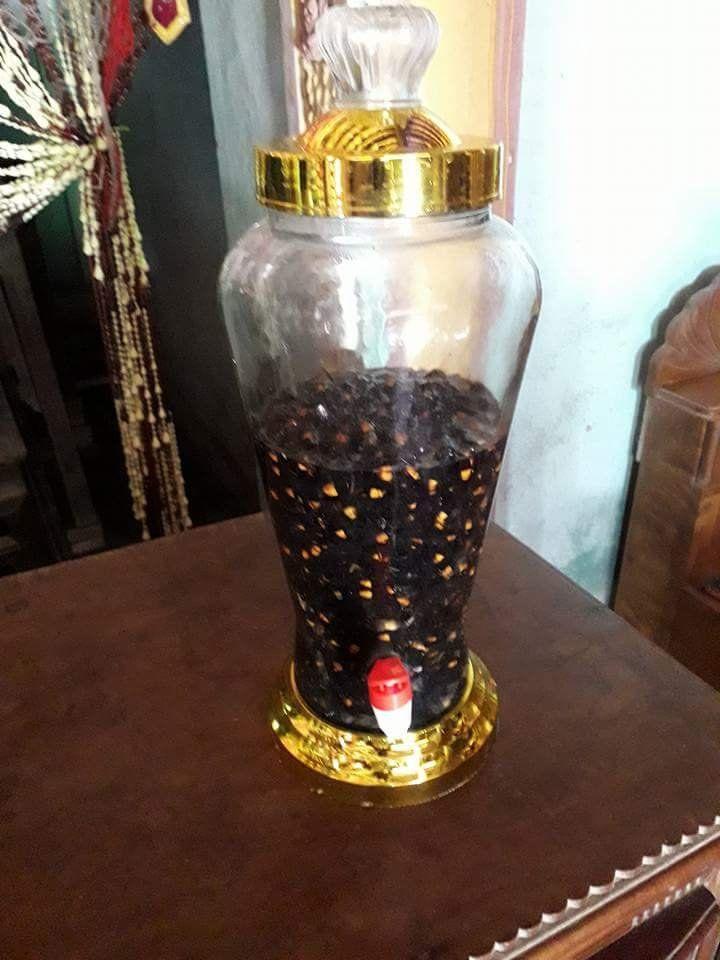 Bình thuỷ tinh ngâm sâm 5 lít- có van