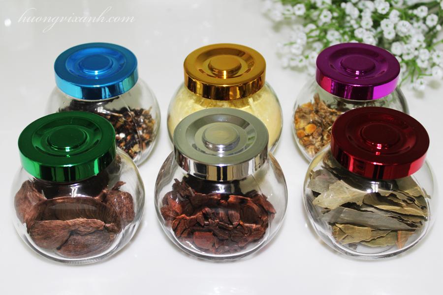 Combo 10 hũ thủy tinh 2 đáy 200ml