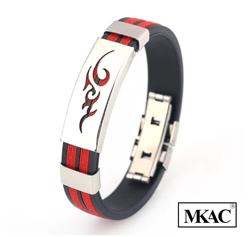 [HCM]Vòng đeo tay Titan hình ngọn lửa (Đỏ) - MKAC