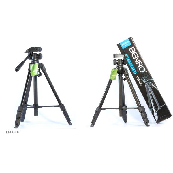 Chân máy ảnh Benro T660EX + Da cừu lau len (Da thật)