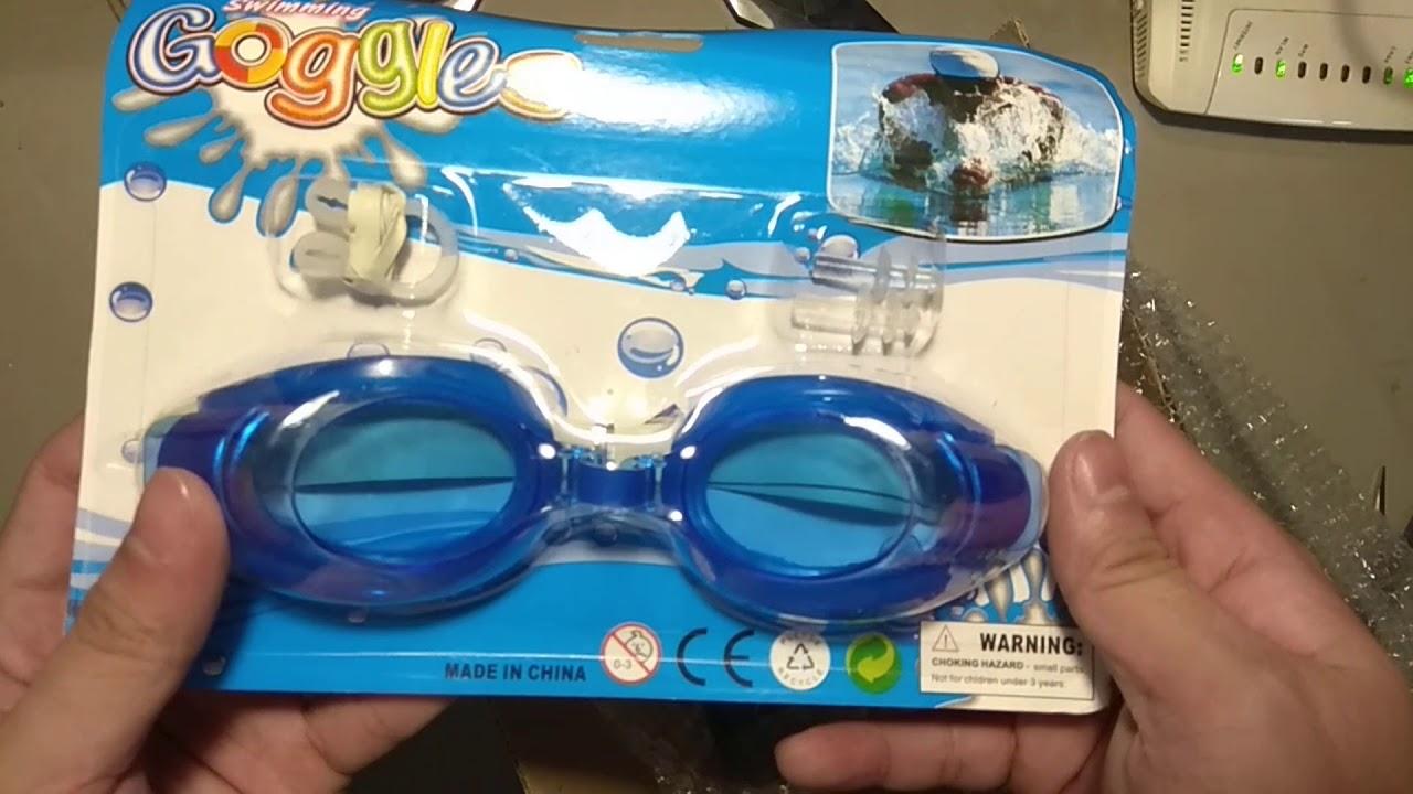 Bộ Kính Bơi Kèm Bịt Tai, Bịt Mũi
