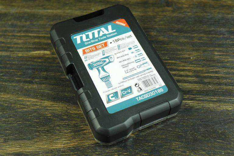 Bộ mũi vít 18 chi tiết Total TACSD30186